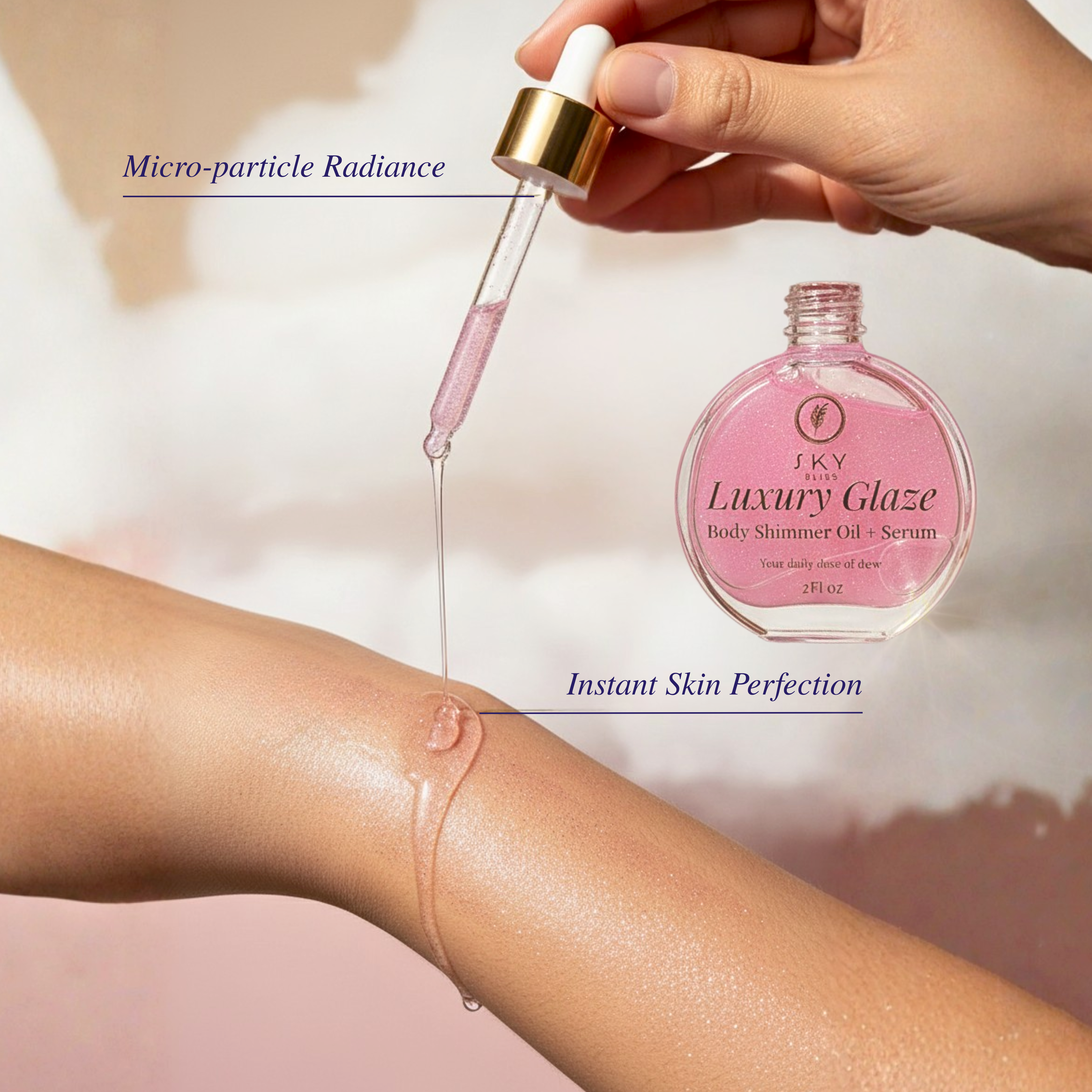 Luxury Glaze Body Shimmer Oil