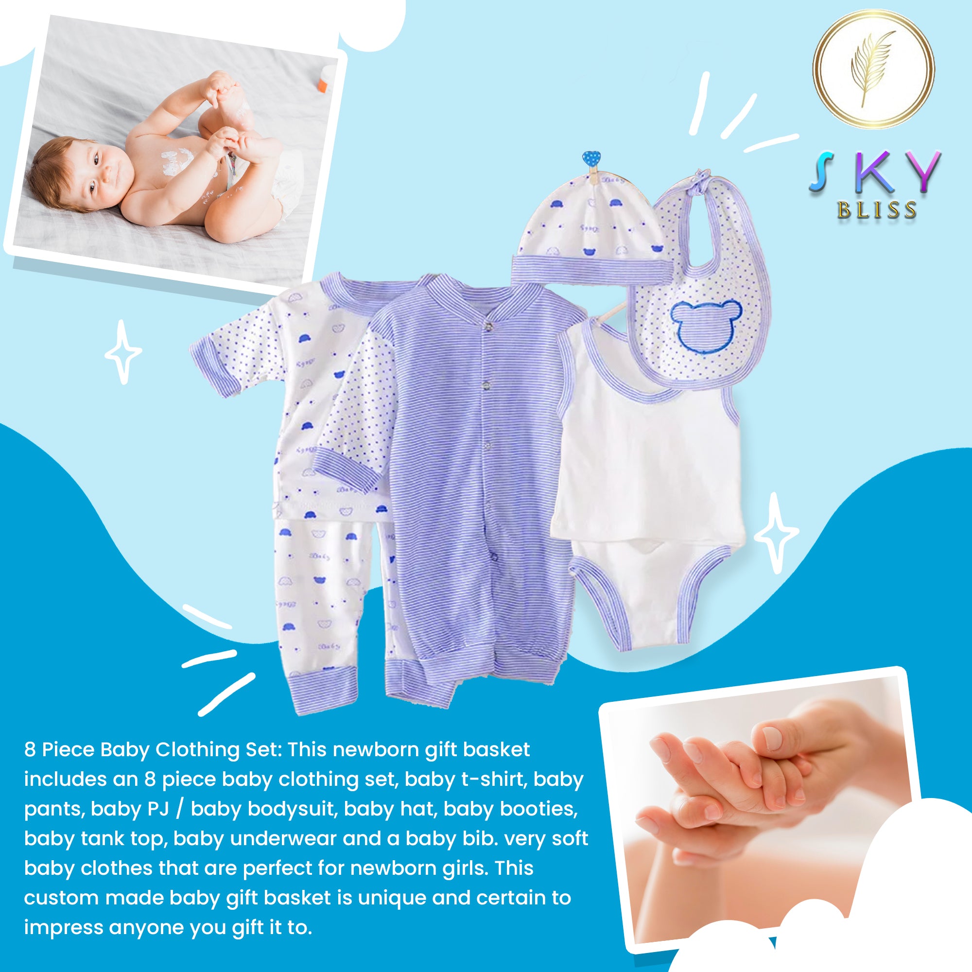 Sky Bliss Baby Gift Box