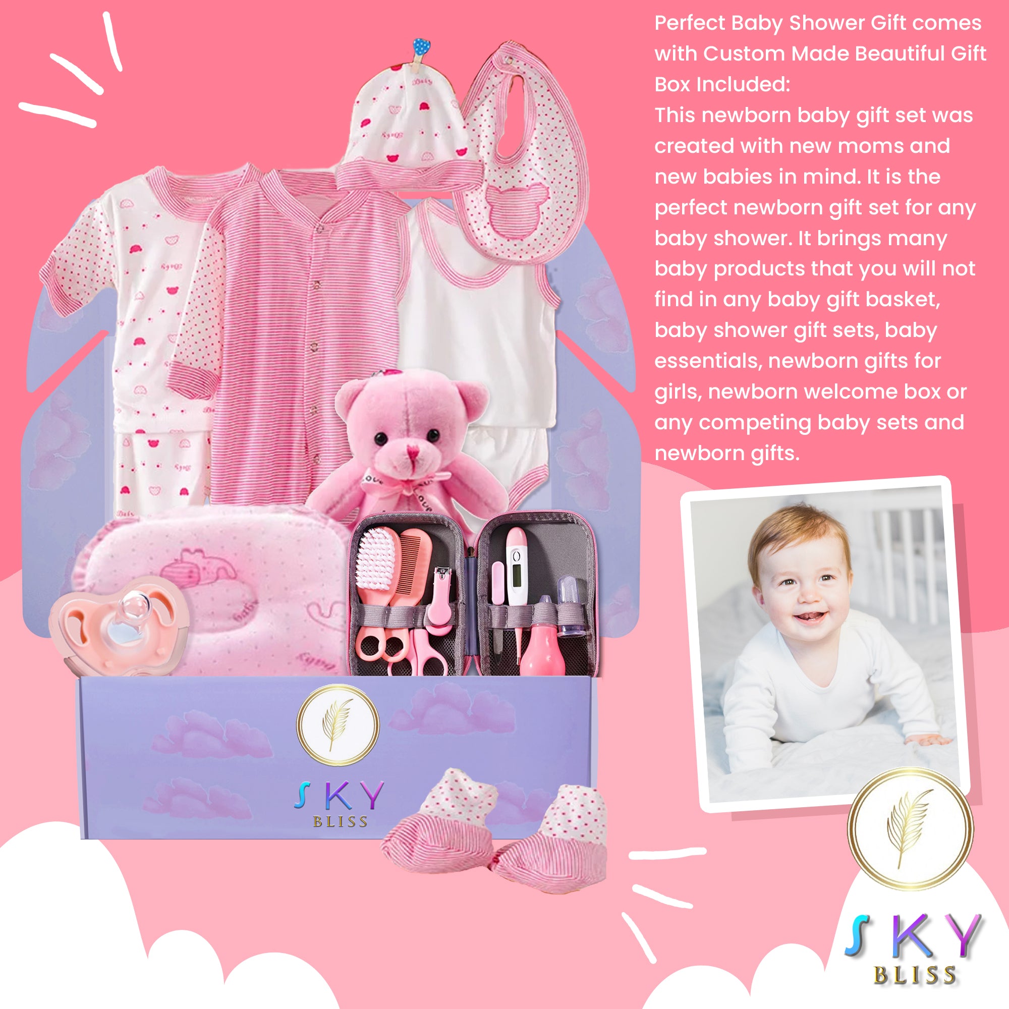 Sky Bliss Baby Gift Box